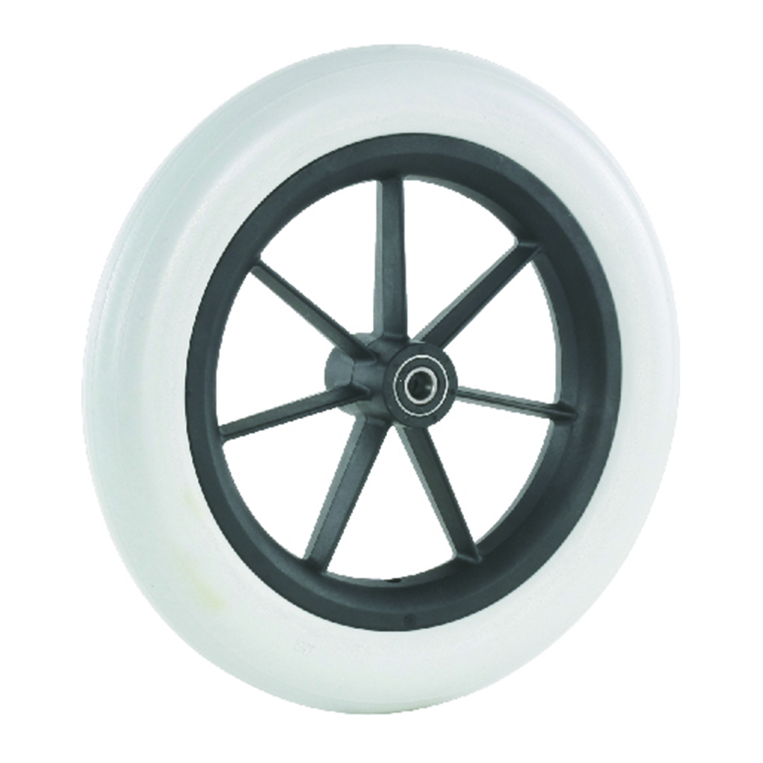 Transfer wheel for wheelchair 12” with polyurethane tyre