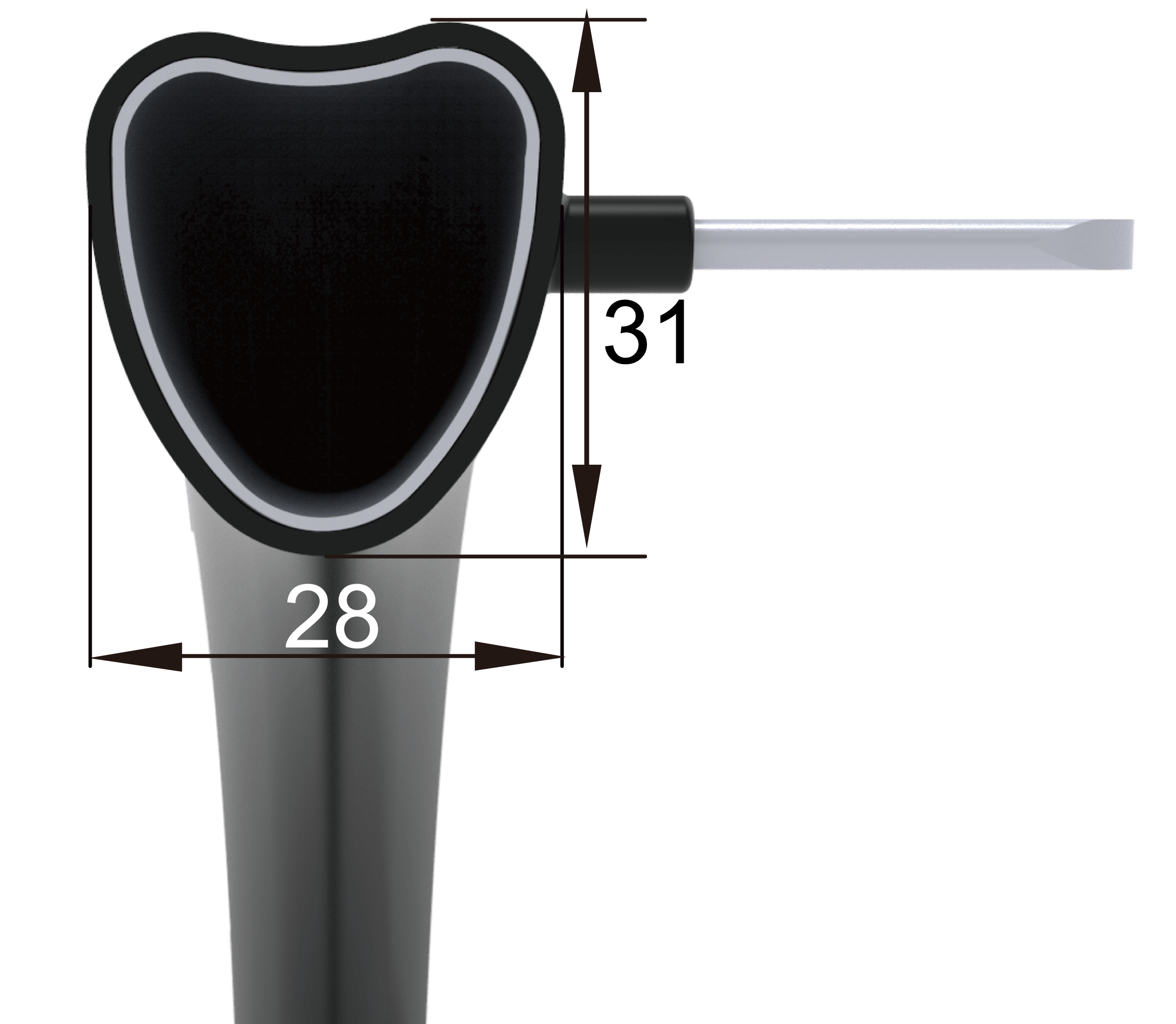 Optimum F with Lizard coating 24" - 26" - Image 4