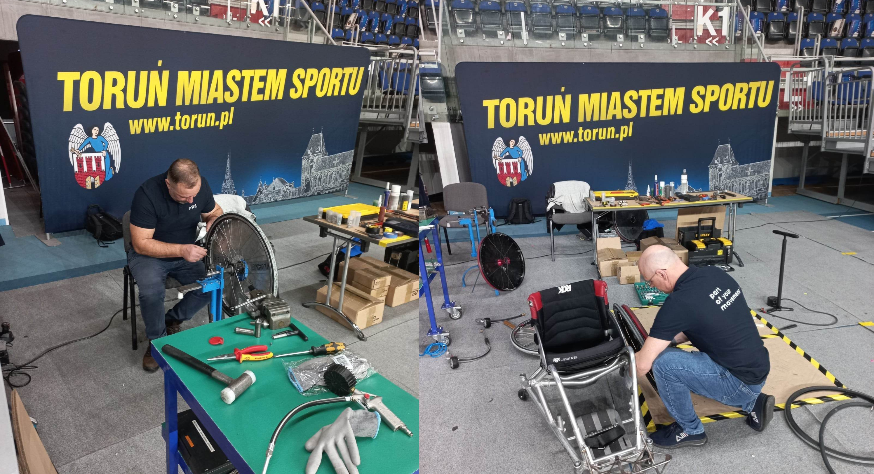Wheelchair Rugby European Championship in Paris - MBL technical support
