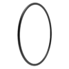Black anodised aluminium pushrim with rivnuts - MBL offer