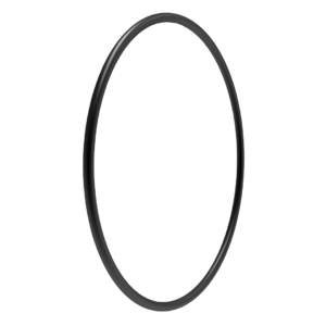 Black anodised aluminium pushrim with rivnuts - MBL offer