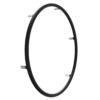 Coated aluminium pushrim with splices 20" - 25"