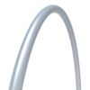 Silver anodised pushrim with rivnuts - half - MBL offer