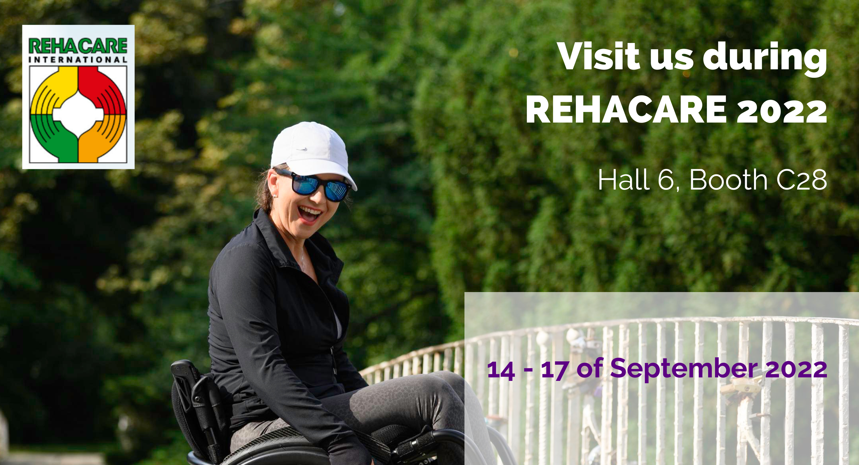 Invitation to MBL's booth during Rehacare 2022