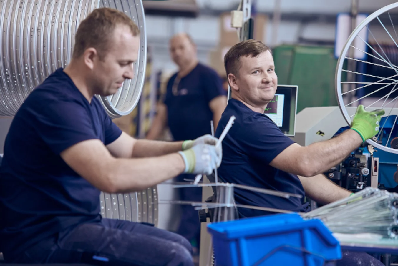 Working at MBL - Happy MBL production employees