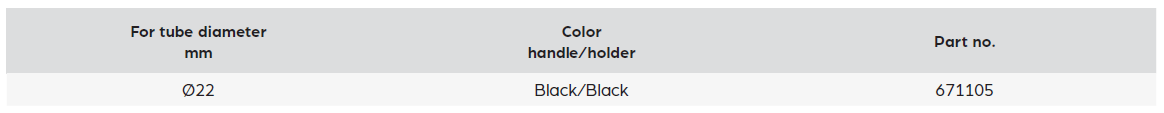 RH5 release handle for wheelchair - MBL