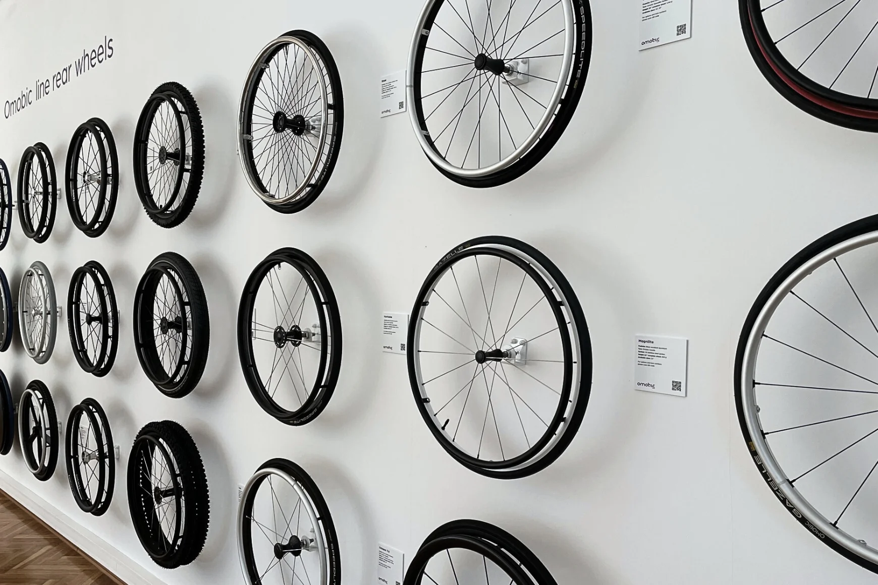 Omobic line rear wheels - support to wholesalers