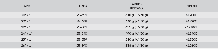 omobic trailblzaer tyre 41200C 41220C 41220CL 41240C 41250C 41260C