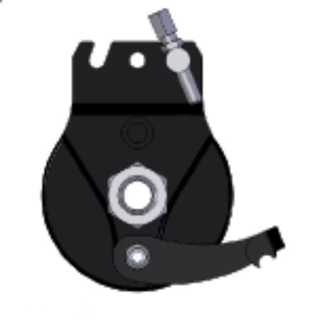 Brake plated for drumbrake hubs