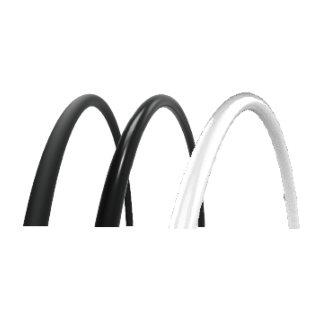 Aluminium pushrims with rivnuts black powdercoated, silver anodized or black anodized