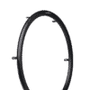 Omobic Airy black brushed handrim for active wheelchairs